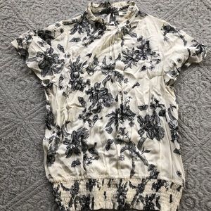 Light weight floral blouse